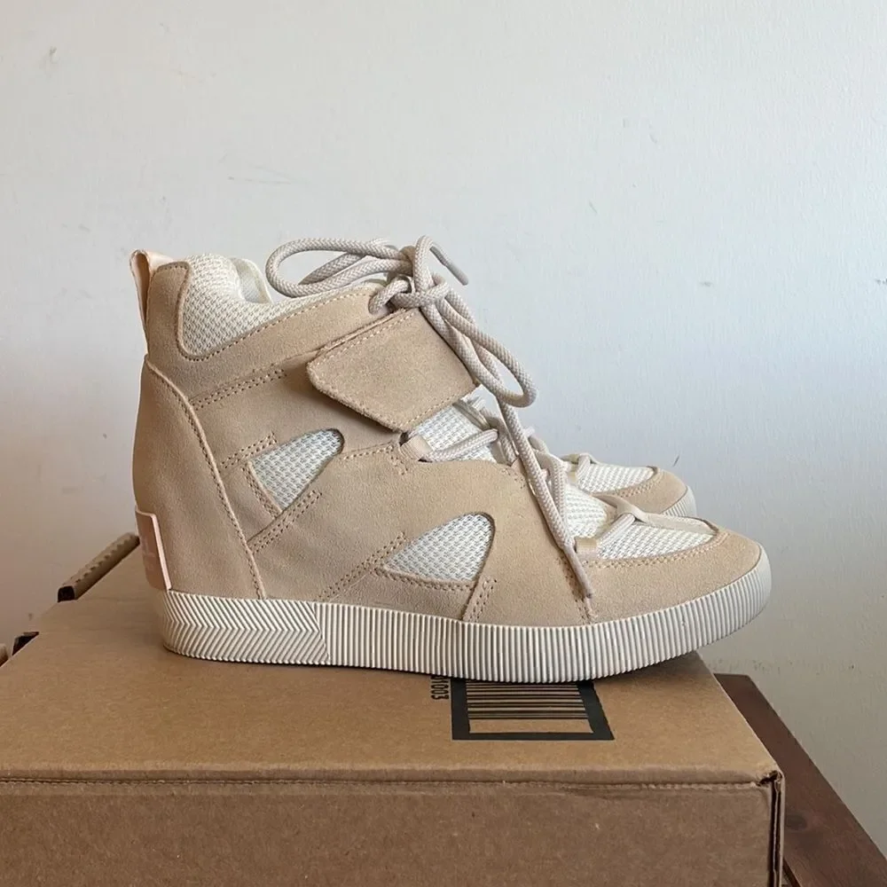 SOREL Out N About Sport Wedge Booties Nova Sand US Women 8/UK 5/EU 38.5